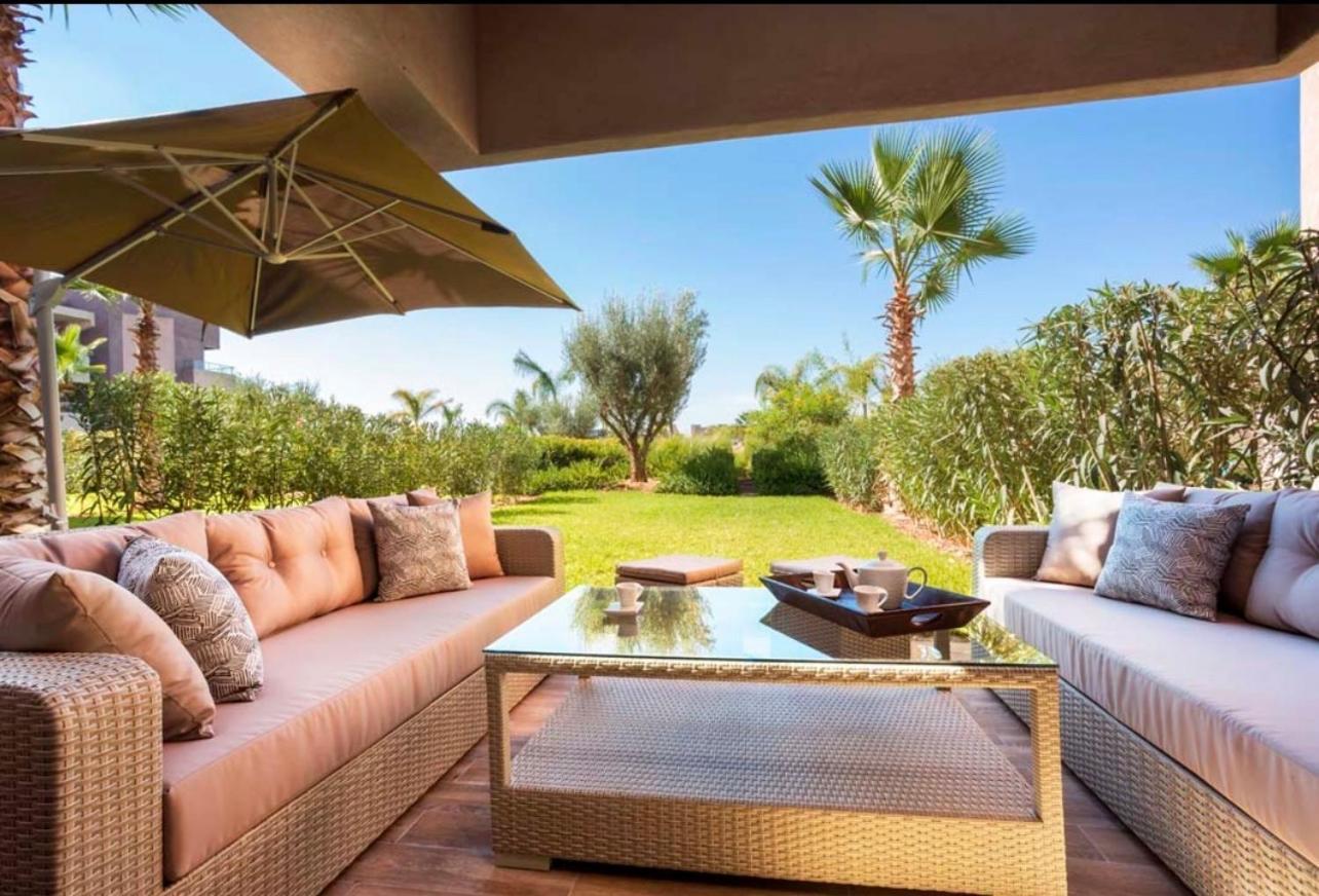 Appartement De Luxe Avec Jardin Prive Marakéš Exteriér fotografie
